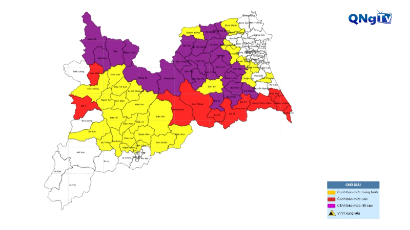 Cảnh báo lũ quét, sạt lở đất