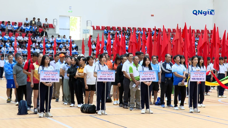 Khai mạc Đại hội thể dục thể thao phường Kon Tum