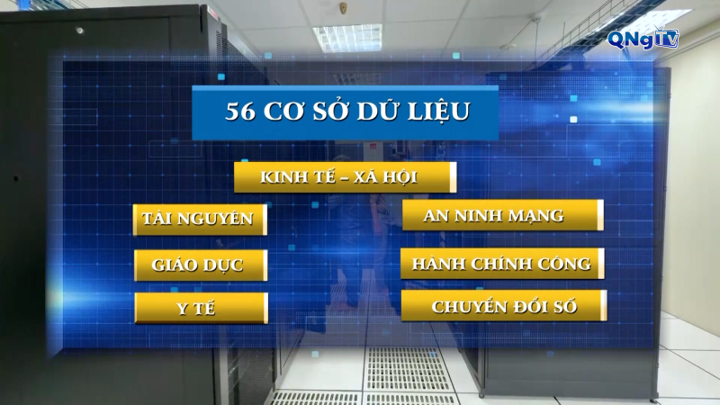Quảng Ngãi ban hành danh mục cơ sở dữ liệu dùng chung