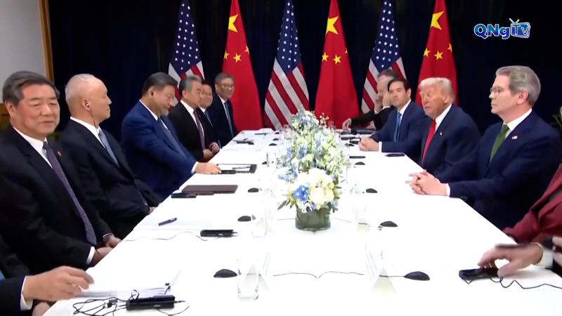 Lãnh đạo Mỹ và Trung Quốc hội đàm