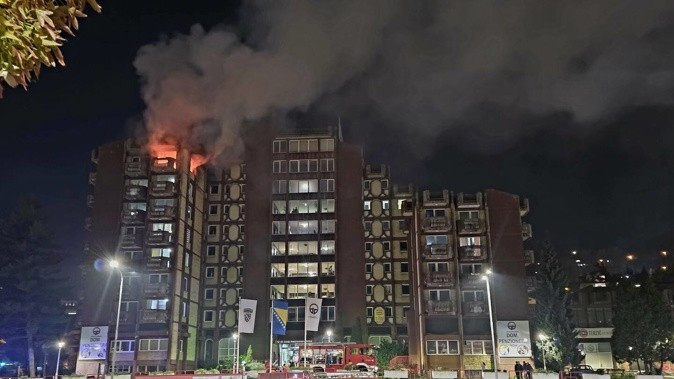 Hiện trường vụ cháy. (Nguồn: newstalkzb.co.nz)