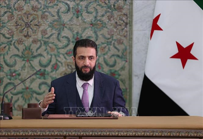 Tổng thống Syria Ahmed al-Sharaa 