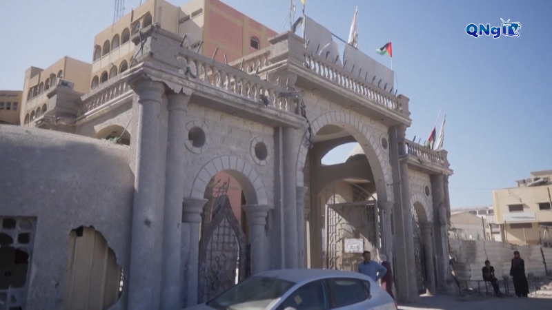 Trường đại học đầu tiên mở cửa trở lại ở Gaza