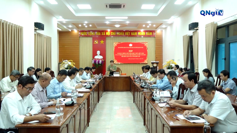 Rà soát, thống nhất tổng hợp ý kiến, kiến nghị của cử tri