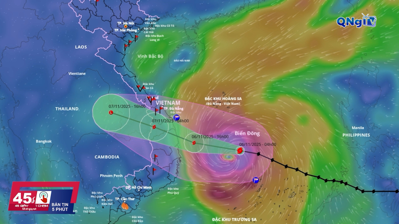 45 giây 1 chạm ngày 06/11