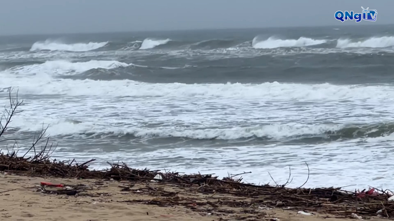 Xã Mỏ Cày ứng phó bão số 13