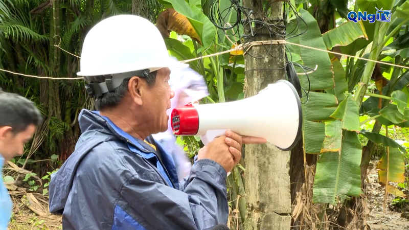 Xã Tịnh Khê di dời 50 hộ dân thôn Xóm Lân