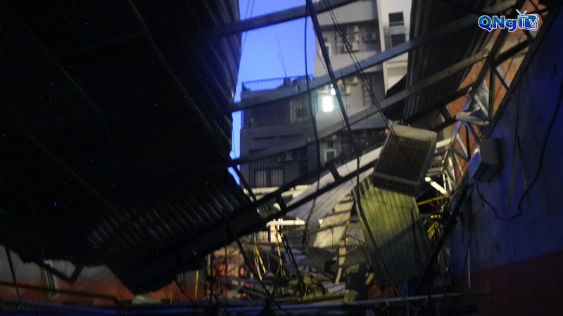 Sức tàn phá khi bão số 13 đổ bộ