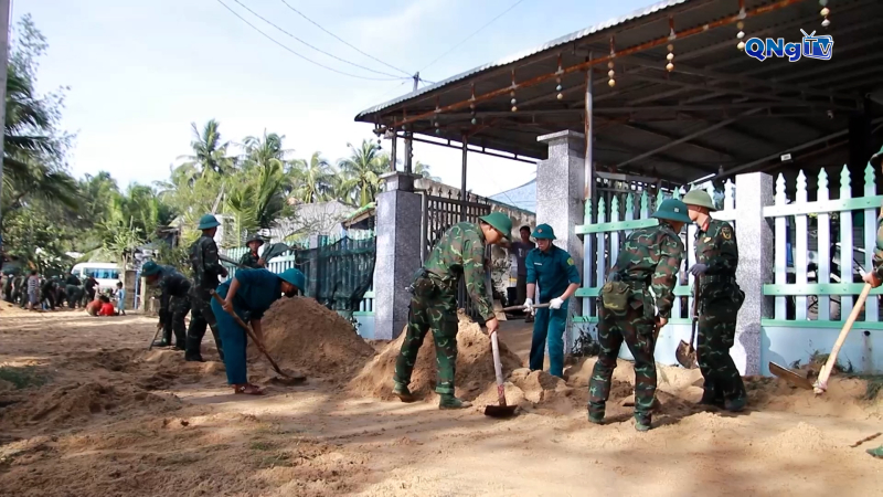 Phường Sa Huỳnh khắc phục thiệt hại