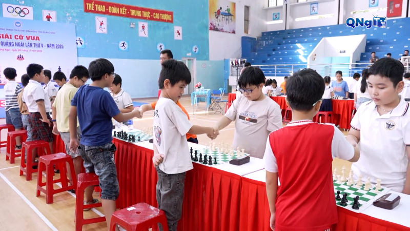 Giải Cờ vua Thiếu nhi Quảng Ngãi lần thứ V