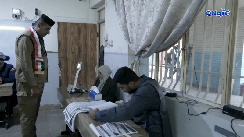Hơn 1,3 triệu cử tri Iraq tham gia bầu cử sớm