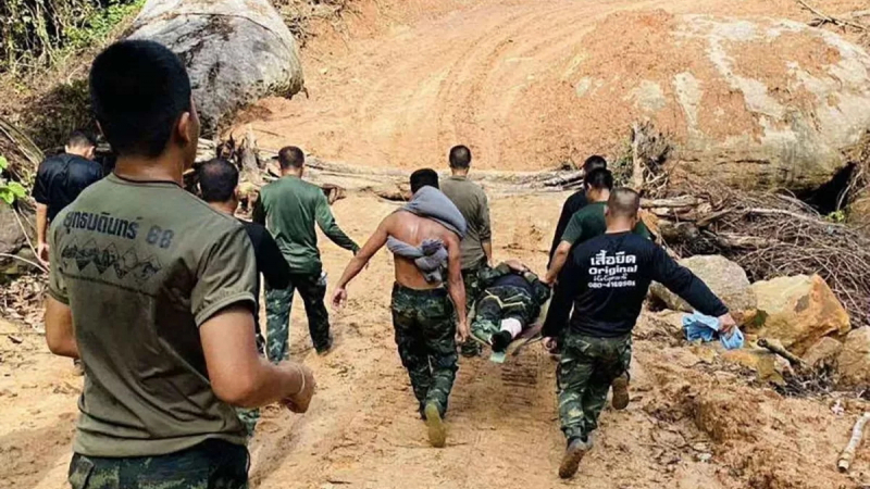 Campuchia l&ecirc;n tiếng về vụ binh sĩ Th&aacute;i Lan bị thương