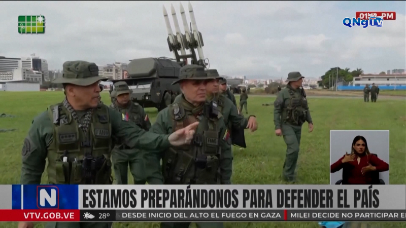 Venezuela triển khai quân đội quy mô lớn để đối phó với Mỹ