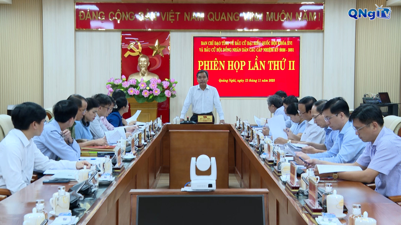 Phi&ecirc;n họp lần thứ II của ban chỉ đạo bầu cử