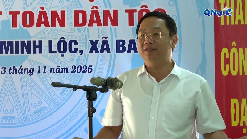 Ngày hội Đại đoàn kết tại xã Ba Gia