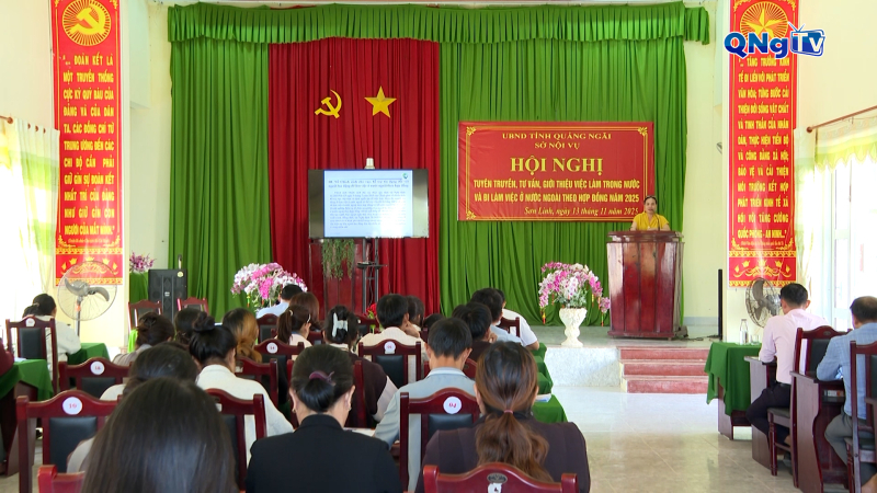 Tư vấn, giới thiệu việc l&agrave;m ở x&atilde; Sơn Linh