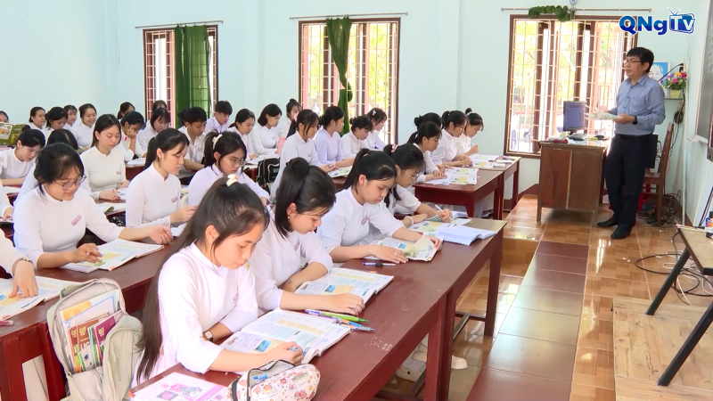 100% cơ sở giáo dục được quản lý bằng cơ sở dữ liệu tập trung