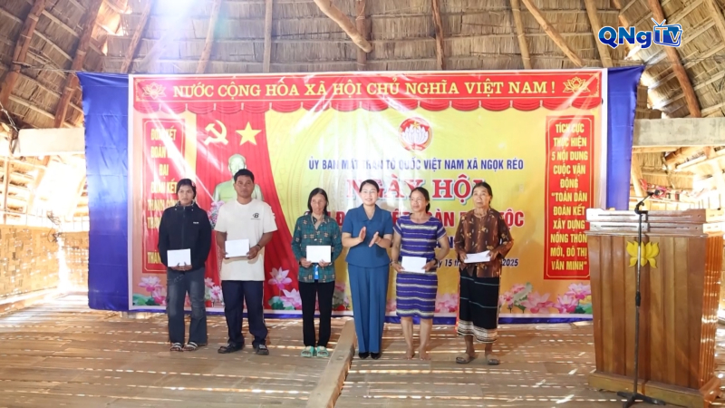 Ngày hội Đại đoàn kết toàn dân tộc tại xã Ngọk Réo