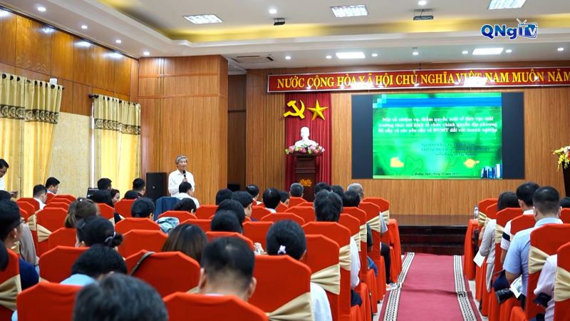 Tuyên truyền, phổ biến pháp luật về bảo vệ môi trường