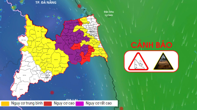 Nguy cơ lũ quét và sạt lở tăng cao