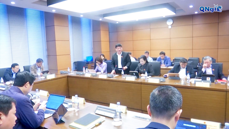 Thảo luận về Dự thảo Nghị quyết của Quốc hội