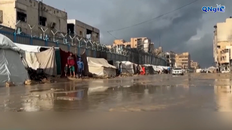 Gaza cần được viện trợ khẩn cấp sau mưa lũ