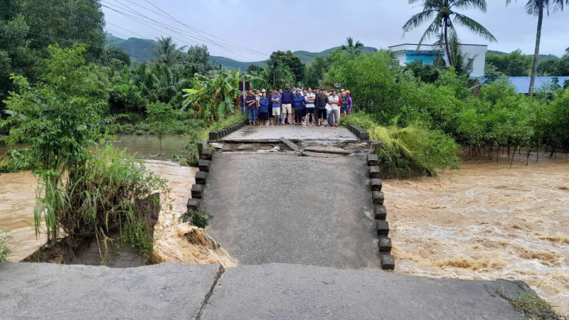 Quảng Ngãi thiệt hại do mưa lũ đã tăng lên 650 tỷ đồng