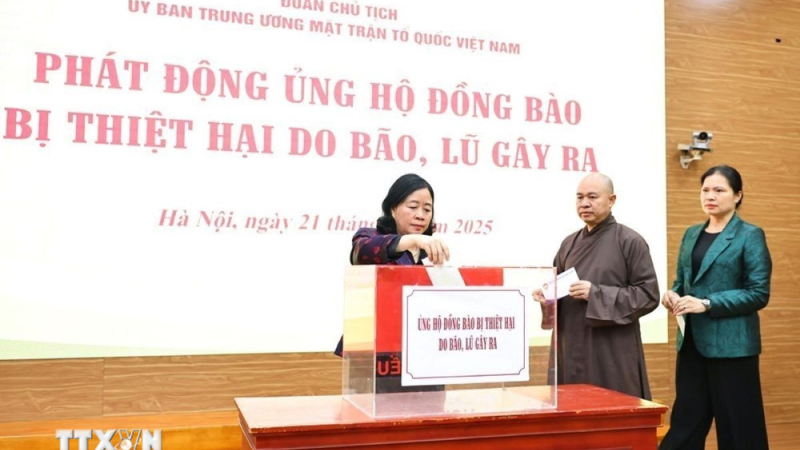 Hơn 112 tỷ đồng gửi tới đồng bào vùng lũ