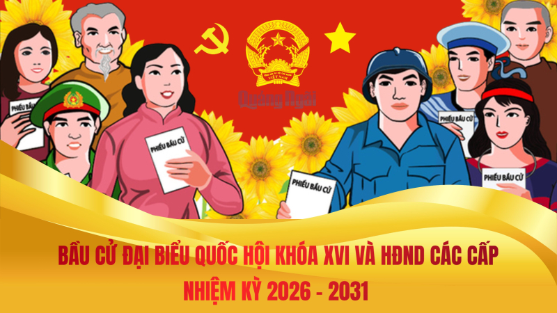 [Infographic]. Các mốc thời gian quan trọng tổ chức bầu cử đại biểu Quốc hội khóa XVI và HĐND các cấp nhiệm kỳ 2026 - 2031