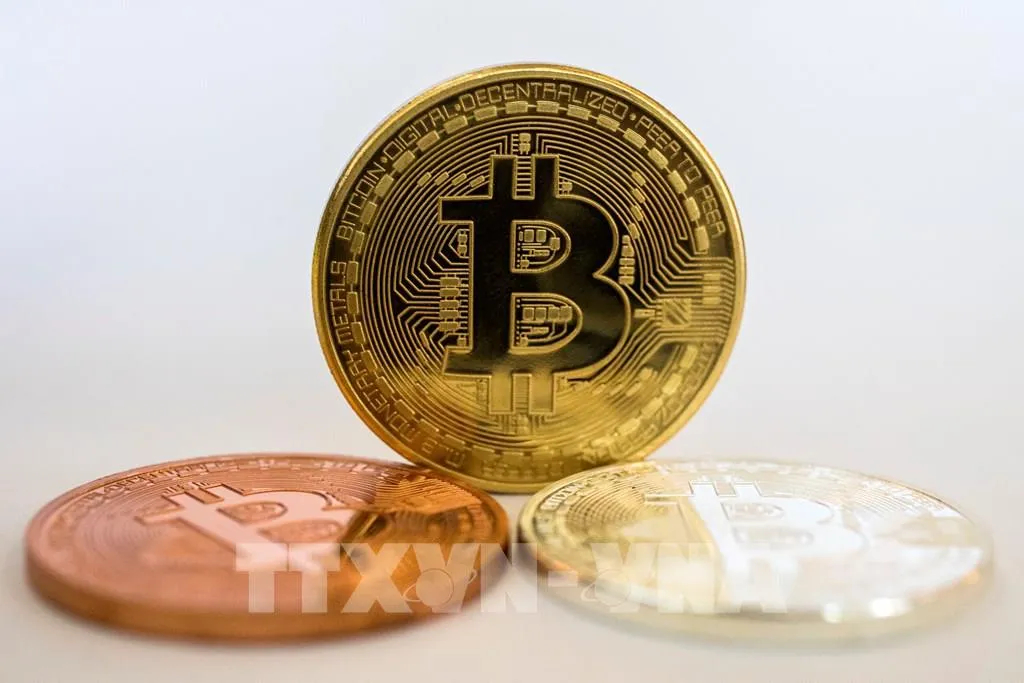 Đồng tiền điện tử Bitcoin. Ảnh: AFP/TTXVN