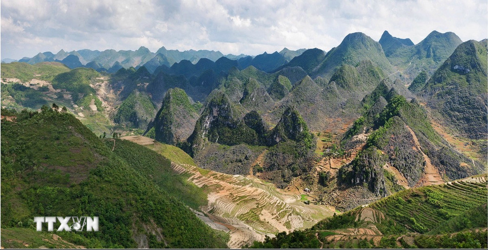 Cao nguyên đá Đồng Văn. Ảnh: TTXVN