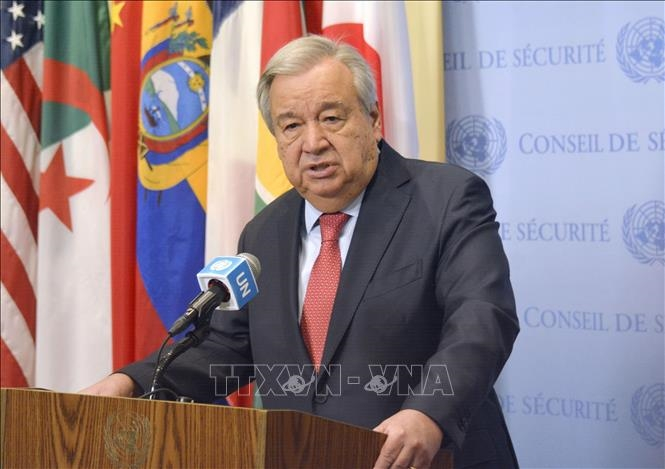 Tổng thư ký Liên hợp quốc Antonio Guterres. 