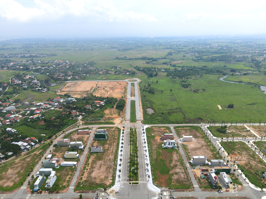 Khu đất triển khai dự án trong Khu đô thị Phú Mỹ. Ảnh: Lê Danh