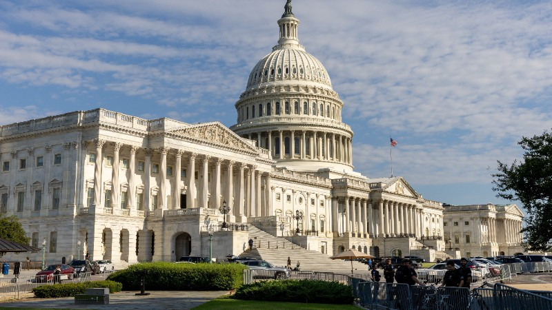 Trụ sở Quốc hội Mỹ ở Washington, D.C. (Ảnh: THX/TTXVN)