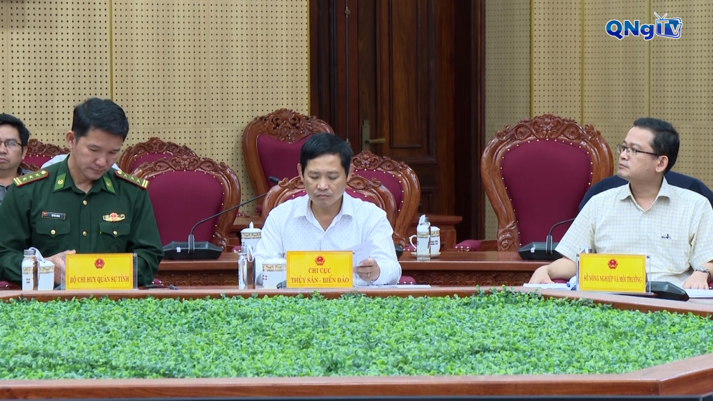 Đại diện sở, ngành dự cuộc họp.