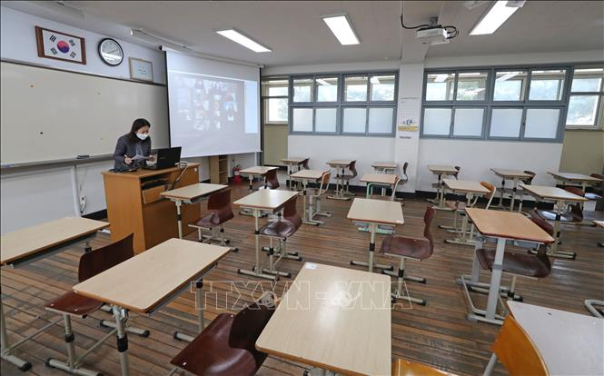 Hàng ngàn trường học Hàn Quốc phải đóng cửa. Ảnh minh họa: YONHAP/TTXVN