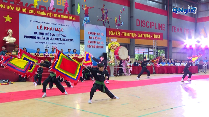 Đại hội Thể dục thể thao phường Nghĩa Lộ lần thứ I