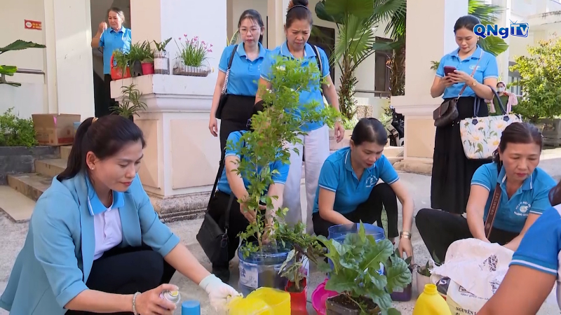 Phụ nữ Quảng Ngãi chung tay bảo vệ môi trường