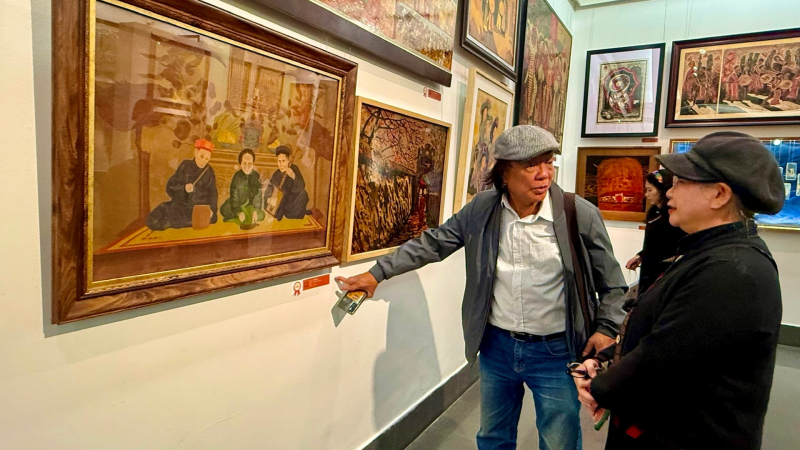 Hơn 1.300 tác phẩm tham dự cuộc thi vẽ tranh “Di sản văn hóa Việt Nam qua hội họa” lần thứ II 