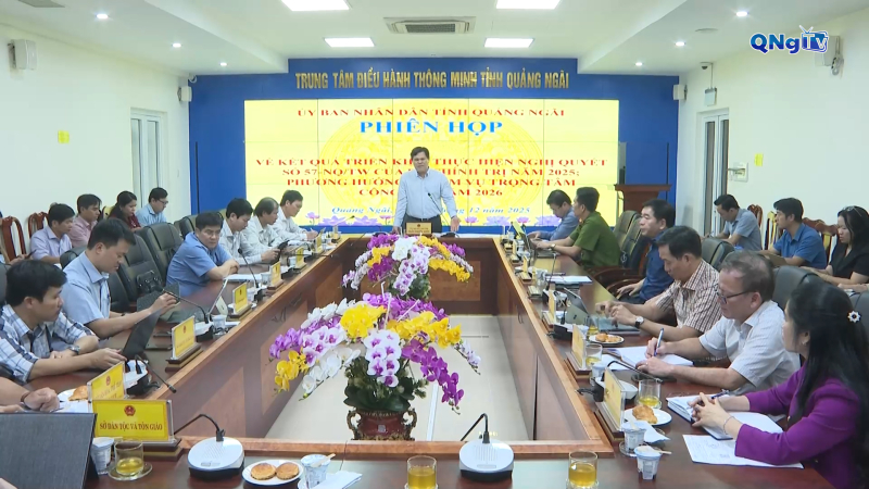 Đặt quyết tâm cao thực hiện Nghị quyết 57