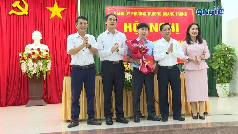 Hội nghị Đảng ủy phường Trương Quang Trọng lần thứ 4