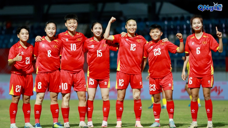 Đội tuyển nữ Việt Nam thắng Malaysia 7-0