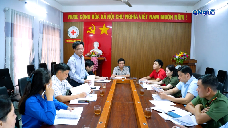 Họp Ban Chỉ đạo vận động hiến máu tình nguyện 