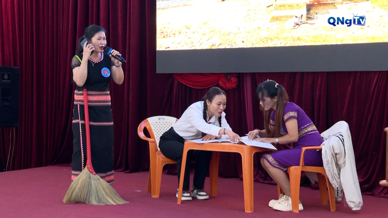 Hội thi tìm hiểu kiến thức về nông thôn mới nâng cao 