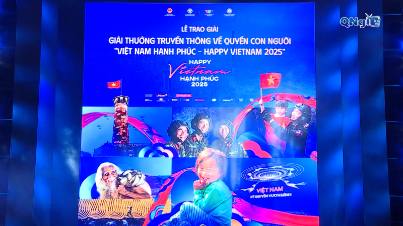 Lễ trao giải thưởng “Việt nam hạnh phúc – Happy Vietnam 2025”