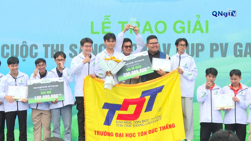 Trường đại học Tôn Đức Thắng vô địch Cuộc thi sáng tạo UAV 2025