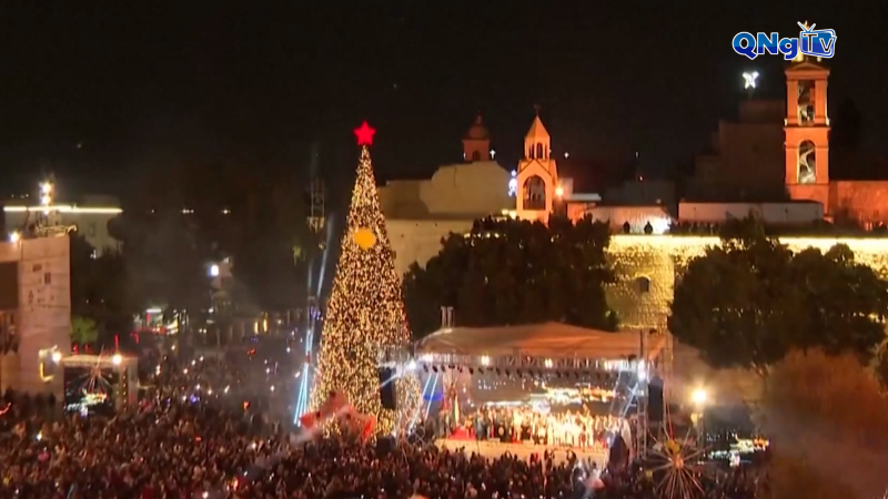 Bethlehem đón mùa Giáng sinh với hy vọng hòa bình 