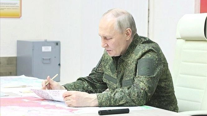 Tổng thống Nga ký sắc lệnh triệu tập quân nhân dự bị 