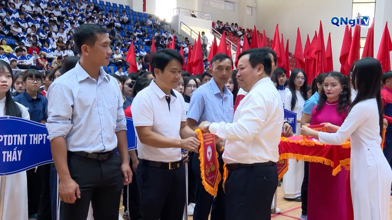 Khai mạc Đại hội Thể dục thể thao ngành Giáo dục và Đào tạo