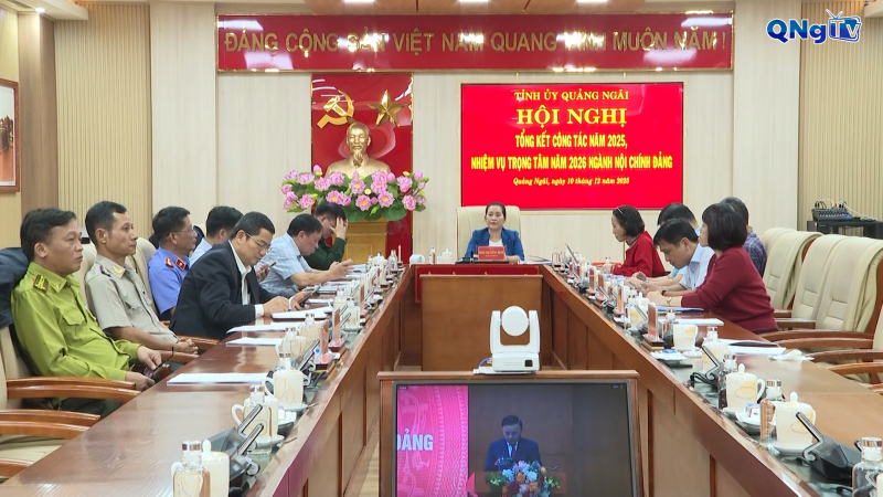 Xây dựng ngành Nội chính Đảng trong sạch, vững mạnh